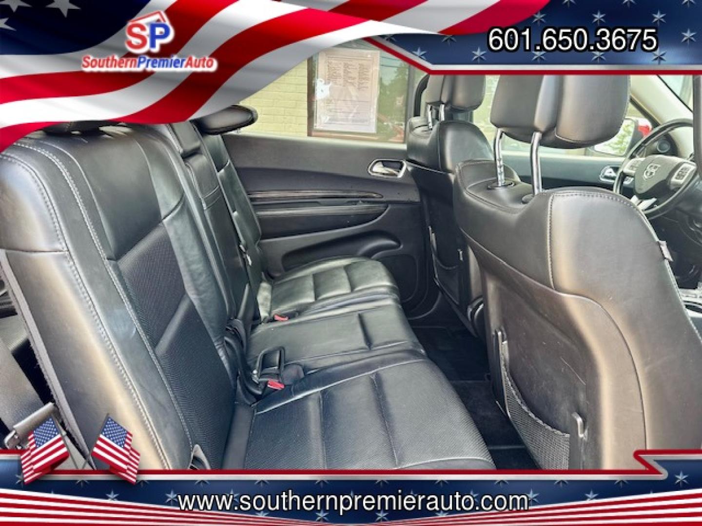 2011 RED DODGE DURANGO BOULEVARD (C (1D4RE5GG2BC) , located at 922 W. Beacon St., Philadelphia, MS, 39350, (601) 650-3675, 32.770447, -89.127151 - Photo#14